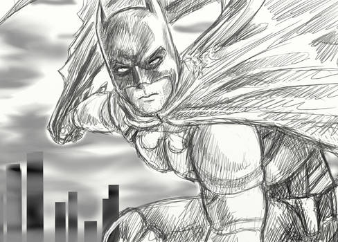 Batman sketch 2