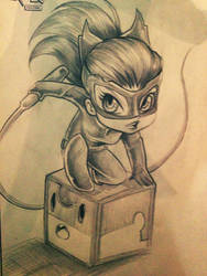 Chibi Catwoman