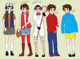 Dipper costumes