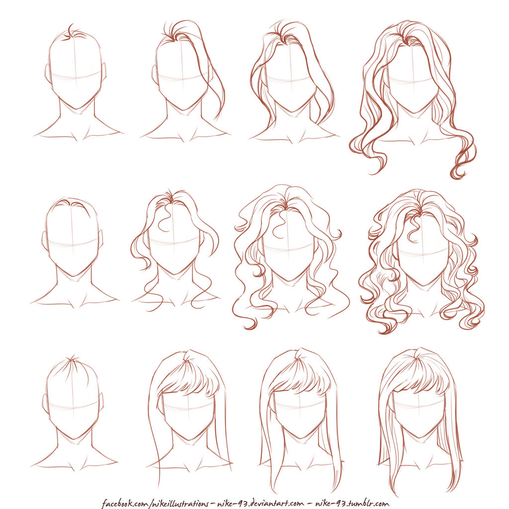 Top How To Draw Long Hair  Don t miss out 