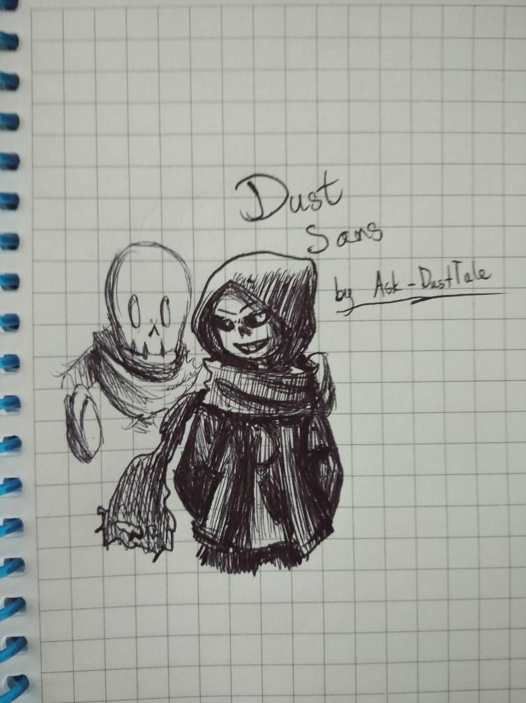 𝔻𝚛𝕒𝚠𝕚𝚗𝕘 𝙱𝕠𝚘𝕜!♥️ - Dust!sans sketch done! - Wattpad