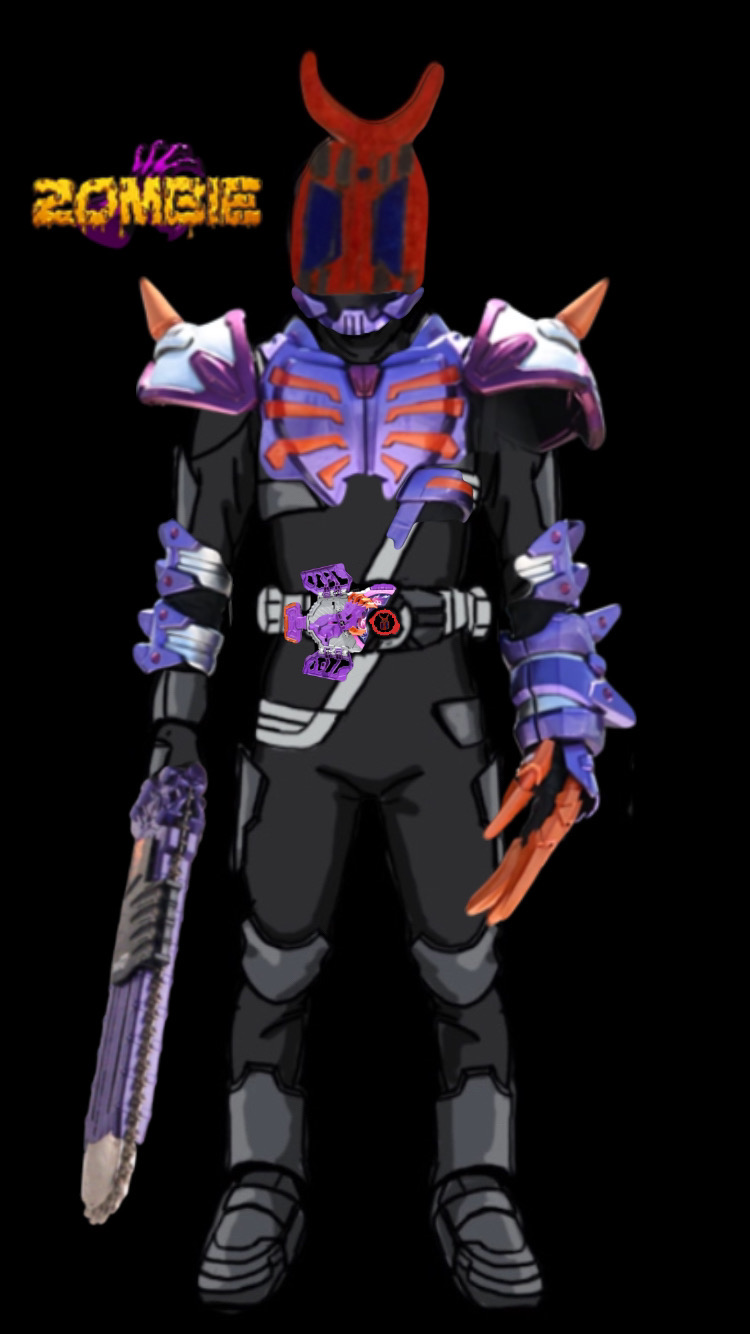 Kamen Rider Makai Zombie form by Atif26 on DeviantArt