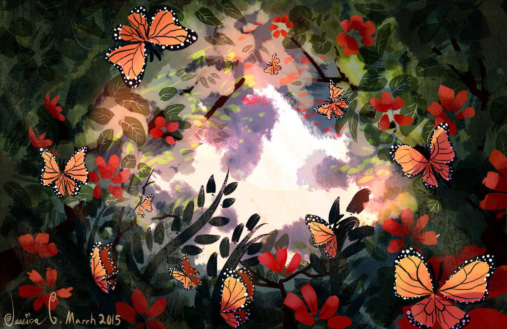 Deviantart Compostfly Butterflies by JessieDrawz on DeviantArt