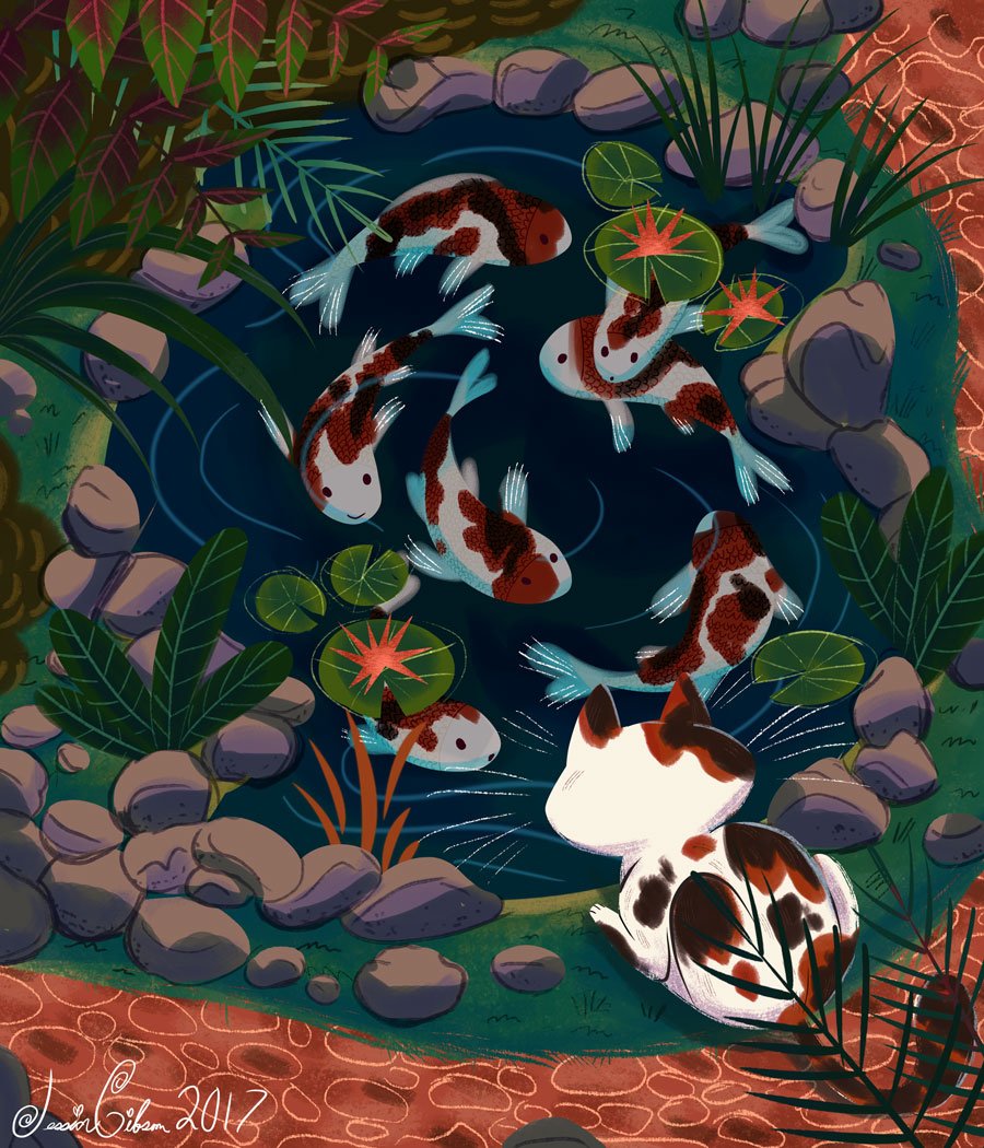 Koi Fish Pond