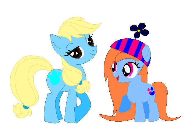 Me and Blue mlp by NaomiTheTomboy123 on DeviantArt