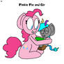 Pinkie Pie and Gir