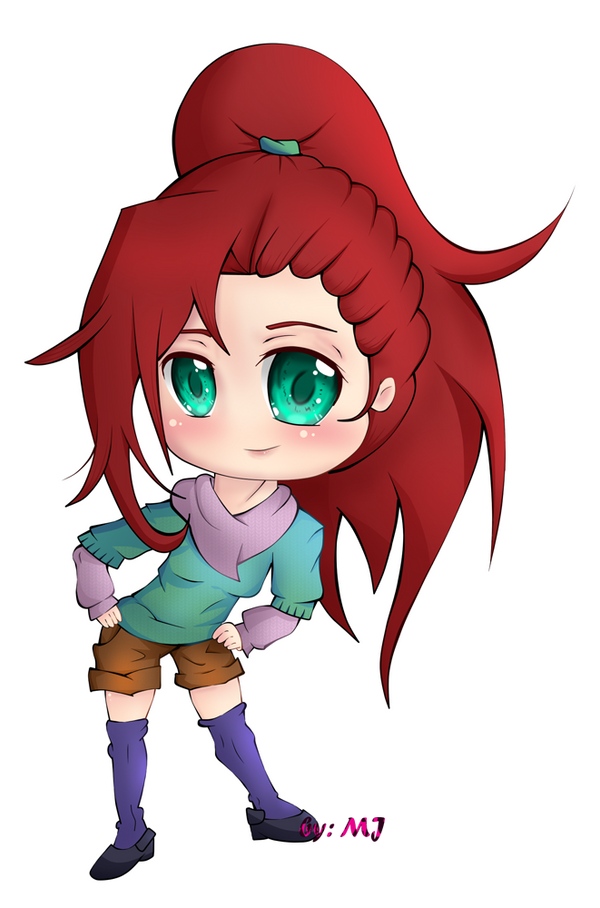 Red chibi by mad-jove on DeviantArt