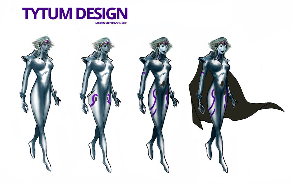 000 Alien Heroine Character design by artmin44 on DeviantArt