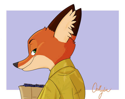 Let's (almost) speed draw Nick Wilde