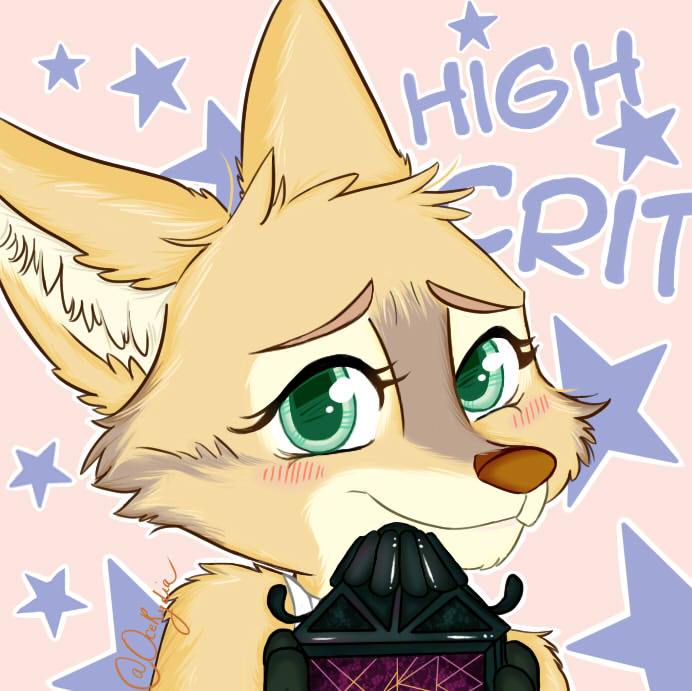 [Furry Icon] Aliya high crit