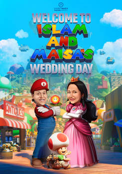 Islam and Maisa's Wedding Poster