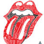 Rolling stones type logo