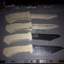 Fili's knives in progress