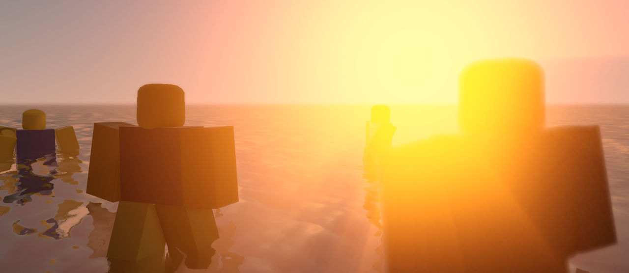 ROBLOX Sunset Wallpaper HD by Auxity on DeviantArt