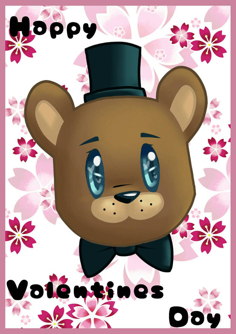 Happy Valentine's day ! Fnaf Freddy by ThecnoNova on DeviantArt