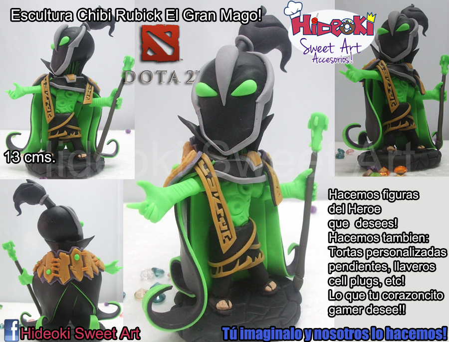 Chibi Rubick the grand Magus from Dota2