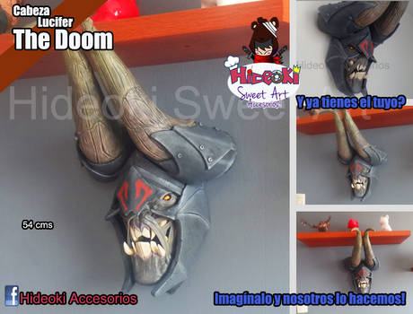 Doom Dota2 Head to hang on the wall!