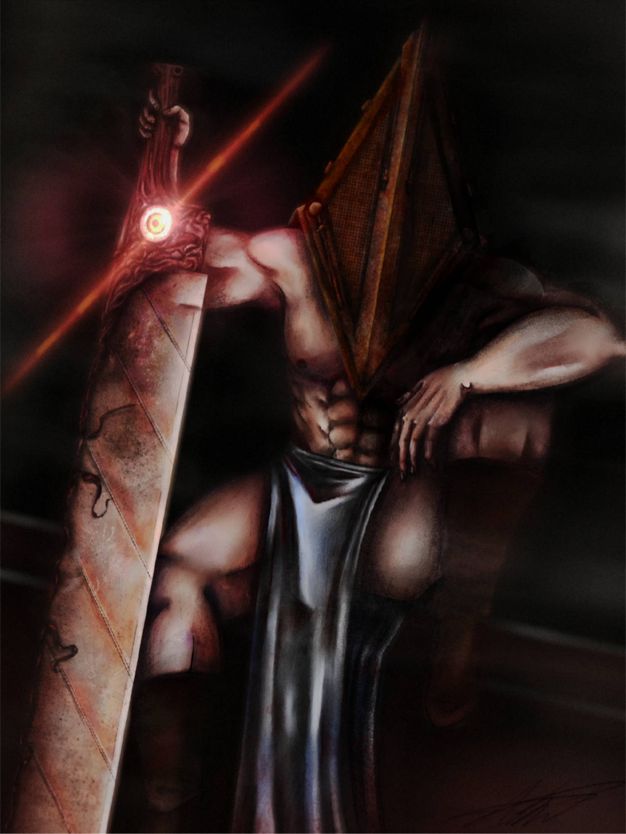 Pyramid Head Scream Pyramid Head by MrSociophobe on DeviantArt
