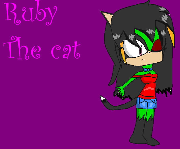 Ruby Rhodd Cat Ruby The cat by SodaRain89 on DeviantArt