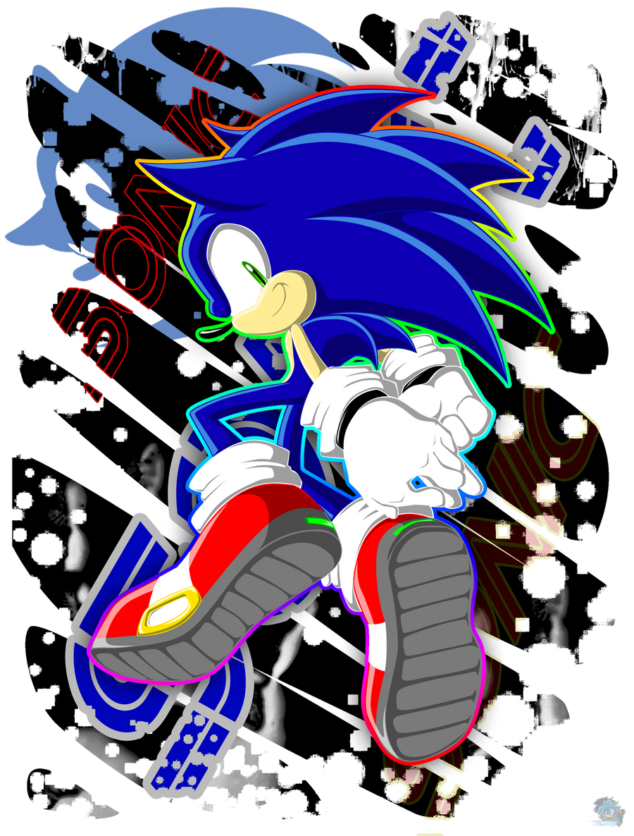 Sonic Deviantart Textures .:Sonic:. by BloomTH on DeviantArt