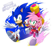 Sonic and Amy 2014