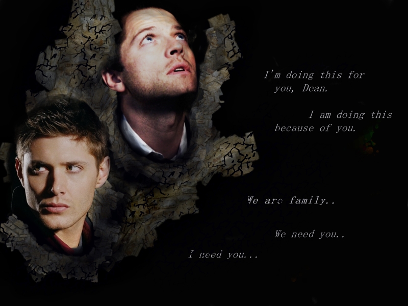 Destiel Fanart Wallpaper