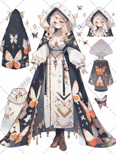 [OPEN] Adopt #37 : Waifu - Moth Nun