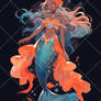 [OPEN] Adopt #169 : Waifu - Blue Mermaid Girl