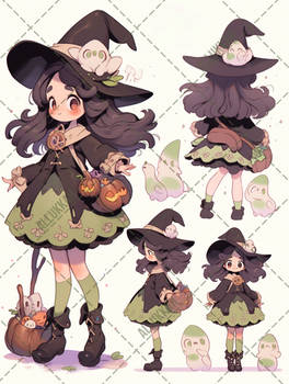 [OPEN] Adopt #205 : Waifu - Little Witch