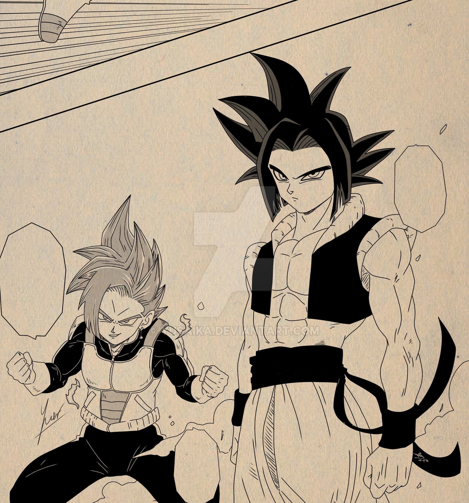 D.Vegeta🤡 on X: Goku de Dragon Ball AF vs Goku canônico A Thread. / X