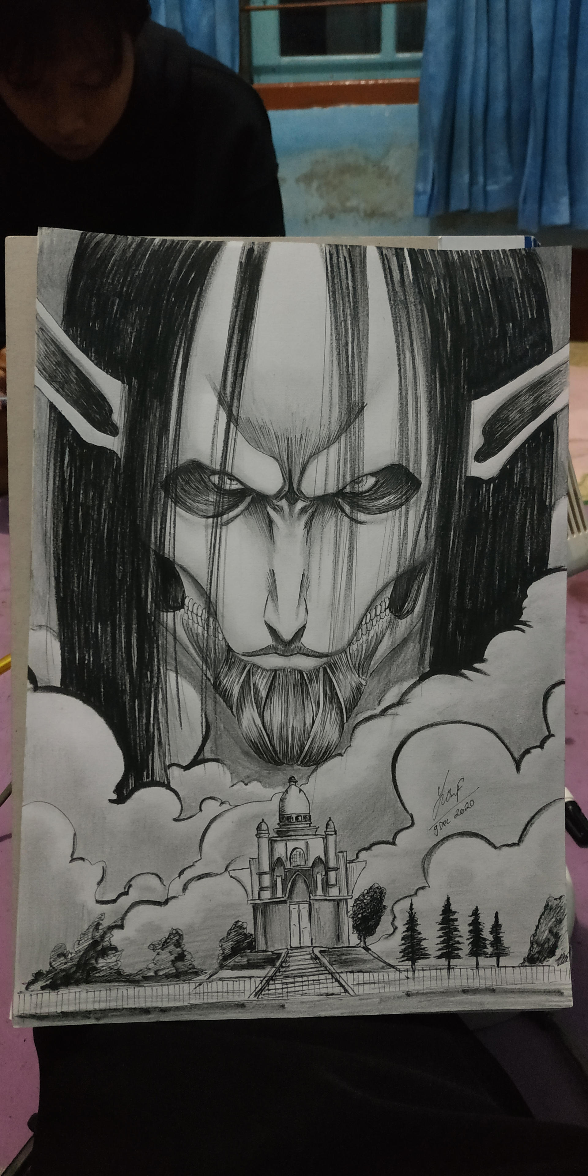 Eren Founding Titan In Lombok By Yusaika On Deviantart Eren Founding Titan In Lombok By Yusaika On Deviantart