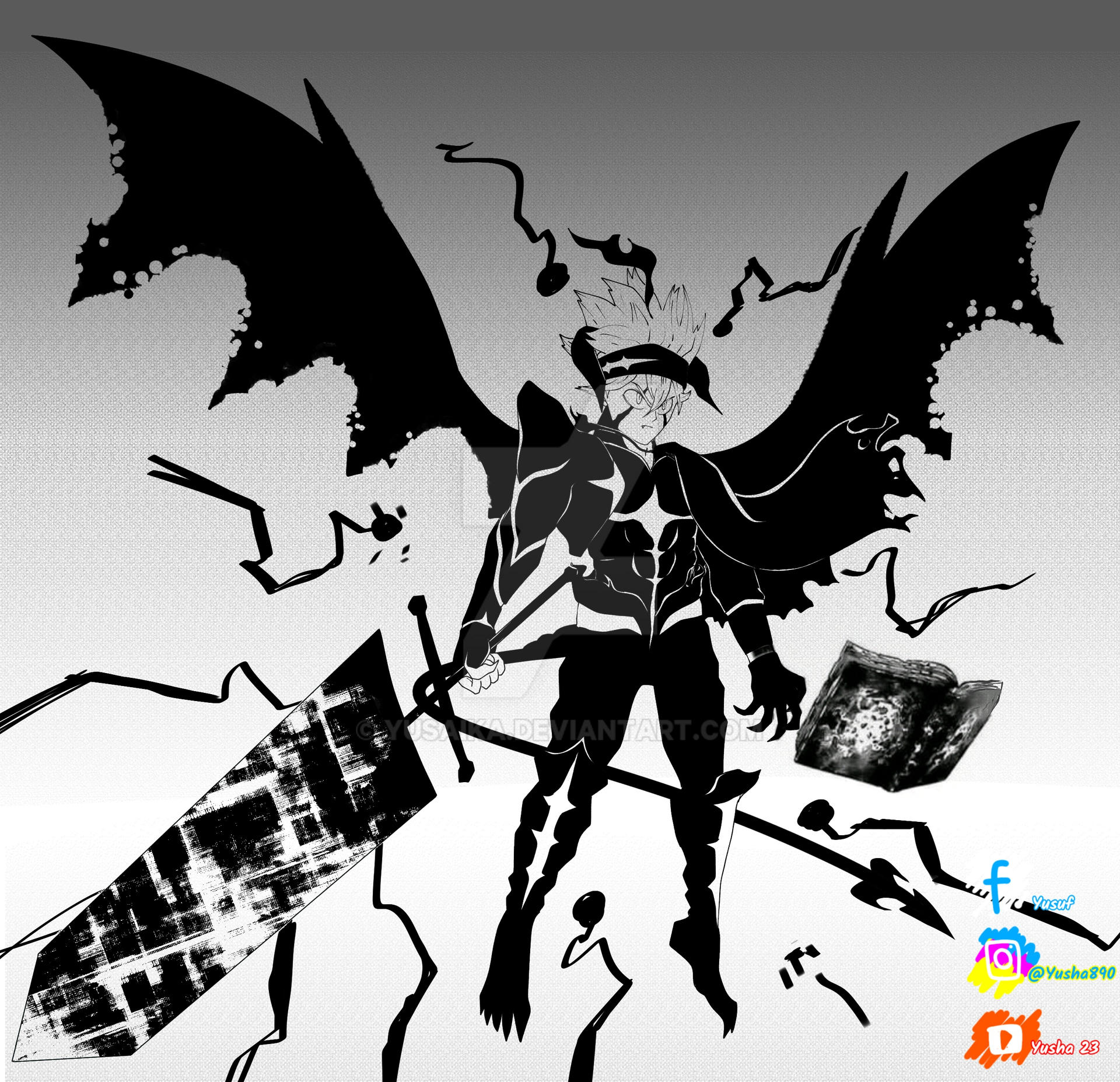 Asta Devil Union Mode Unite My Creation Fanart By Yusaika On Deviantart Asta Devil Union Mode Unite My Creation Fanart By Yusaika On Deviantart