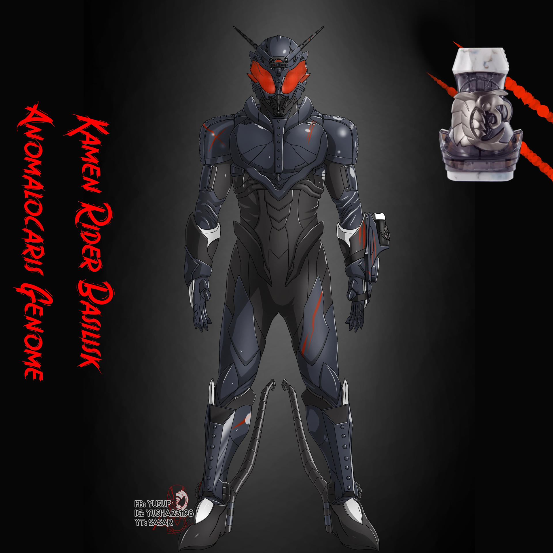 Basilisk Rider Kamen rider Basilisk anomalocaris genome by Yusaika on DeviantArt