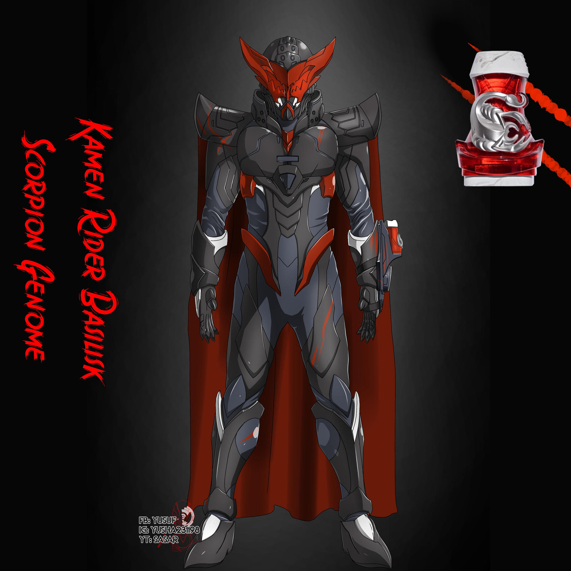 Basilisk Rider Kamen rider Basilisk Scorpion genome by Yusaika on DeviantArt