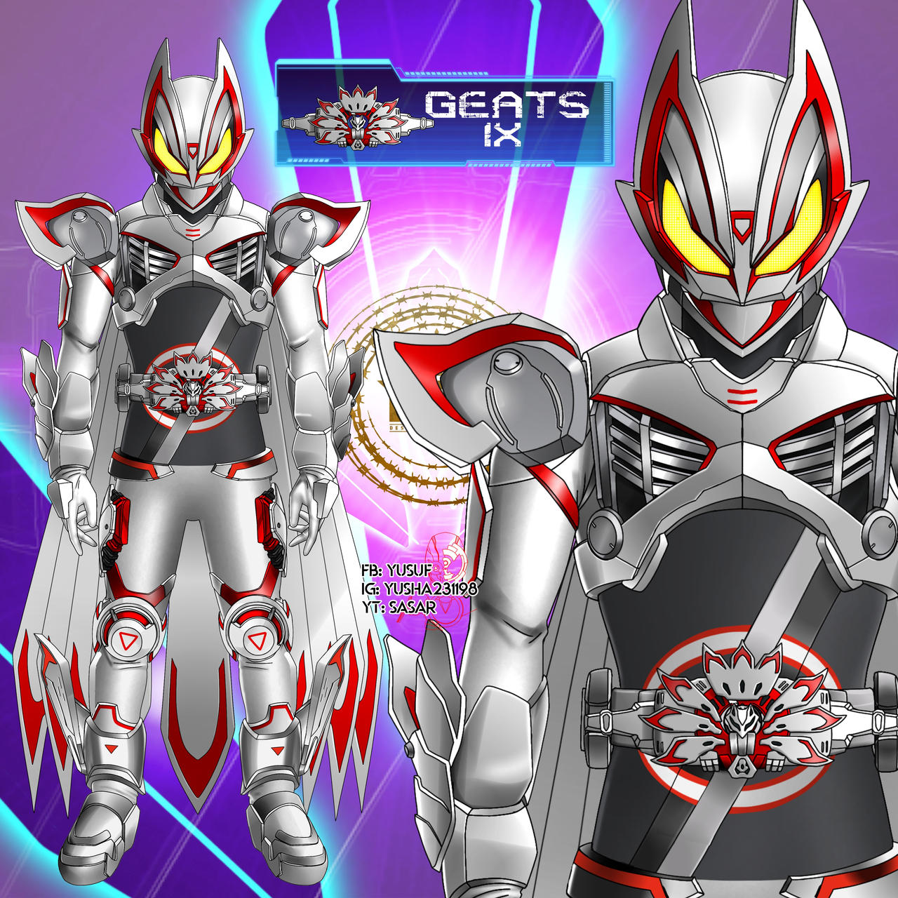 Kamen rider Geats IX by Yusaika on DeviantArt