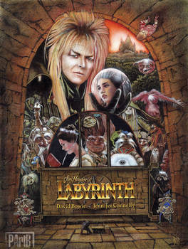 Labyrinth fan art poster