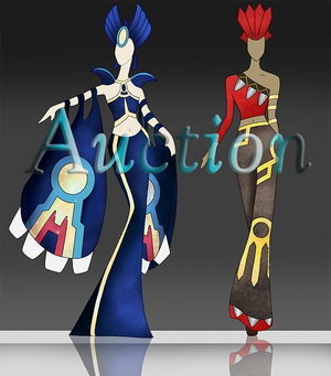 AUCTION (OPEN 2/2) - Pokemon Inspired Outfit