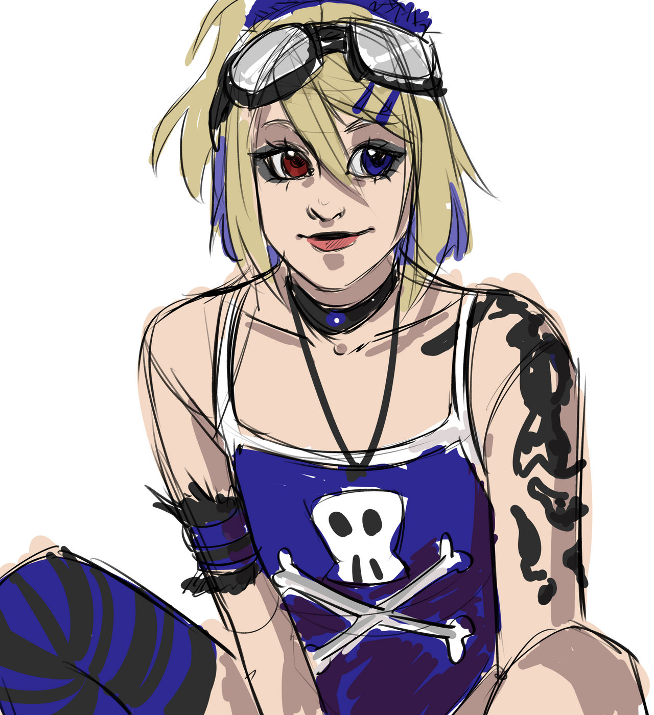 rin doodle by Cursed-Elyon on DeviantArt