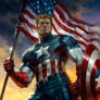 JSP3Dart | Captain America | Portrait
