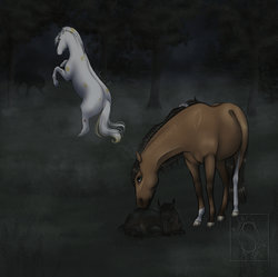 Drawlloween 12: Spooky Forest