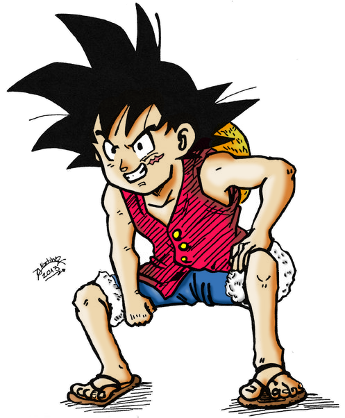 Son Goku - Ruffy Colo