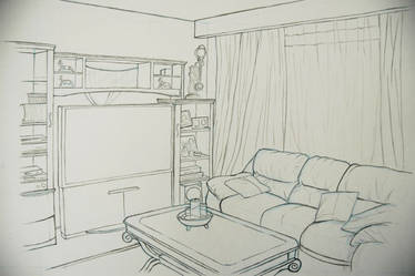 Living Room Drawing 1