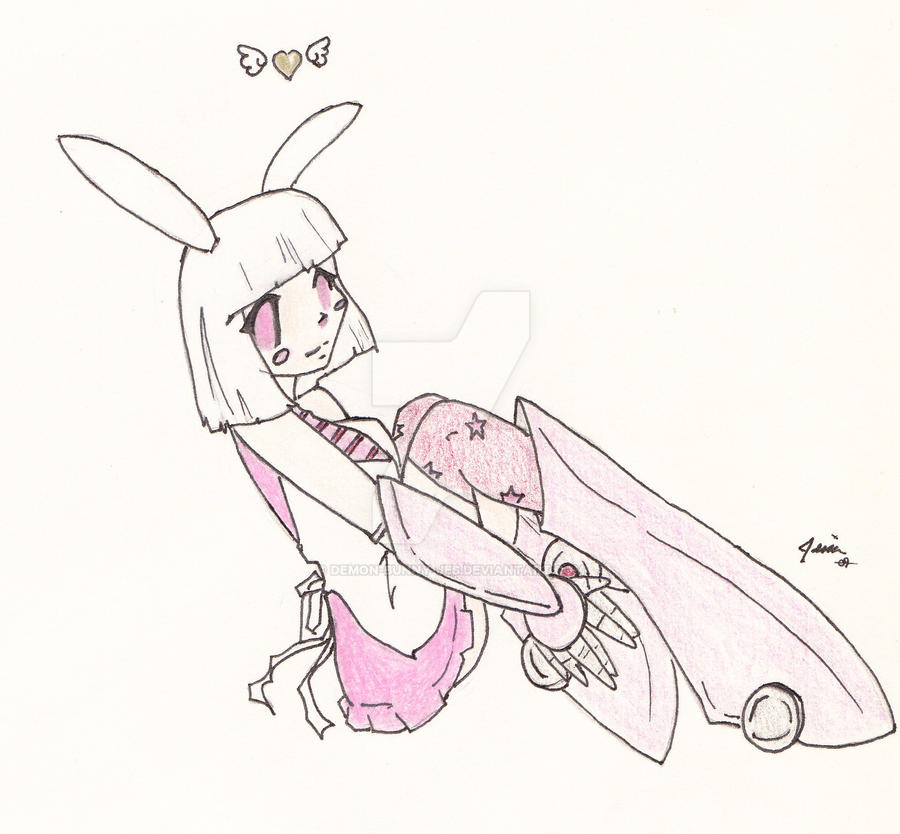 Robo Rabbit Girl Robo Bunny by Demon-Bunny-Jes on DeviantArt