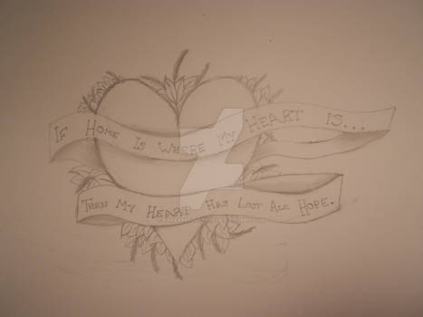 'Falling In Reverse' Heart Tattoo Design