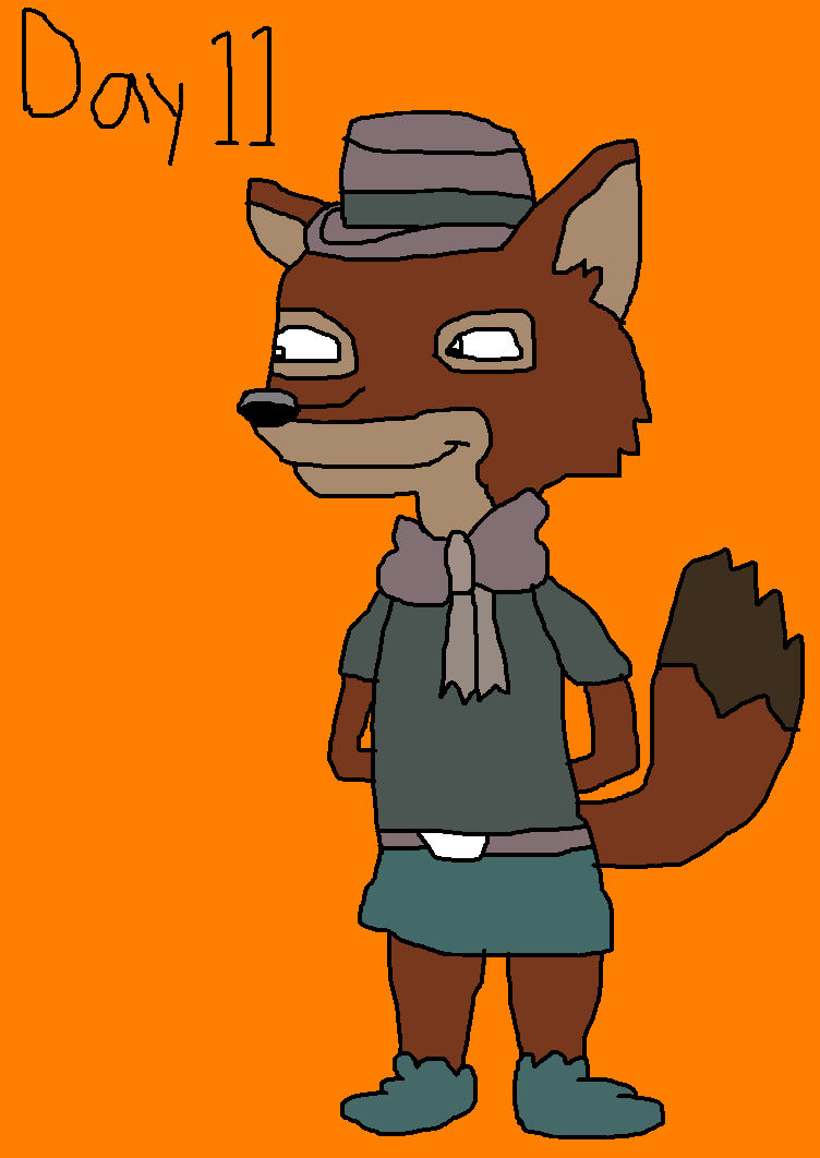 Sly Fox Raspberry Fox February Day 11 - Sly Fox by MexicoFox2010 on DeviantArt