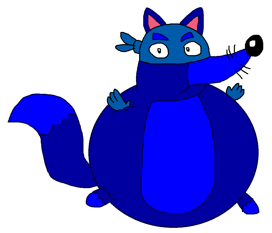 Swiper the Fox Blueberry Inflation by MexicoFox2010 on DeviantArt