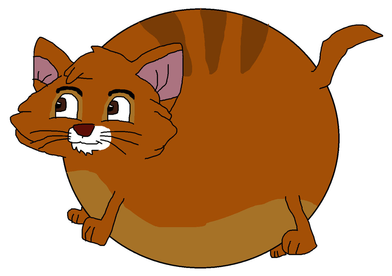 Oliver the Inflated Cat by MexicoFox2010 on DeviantArt