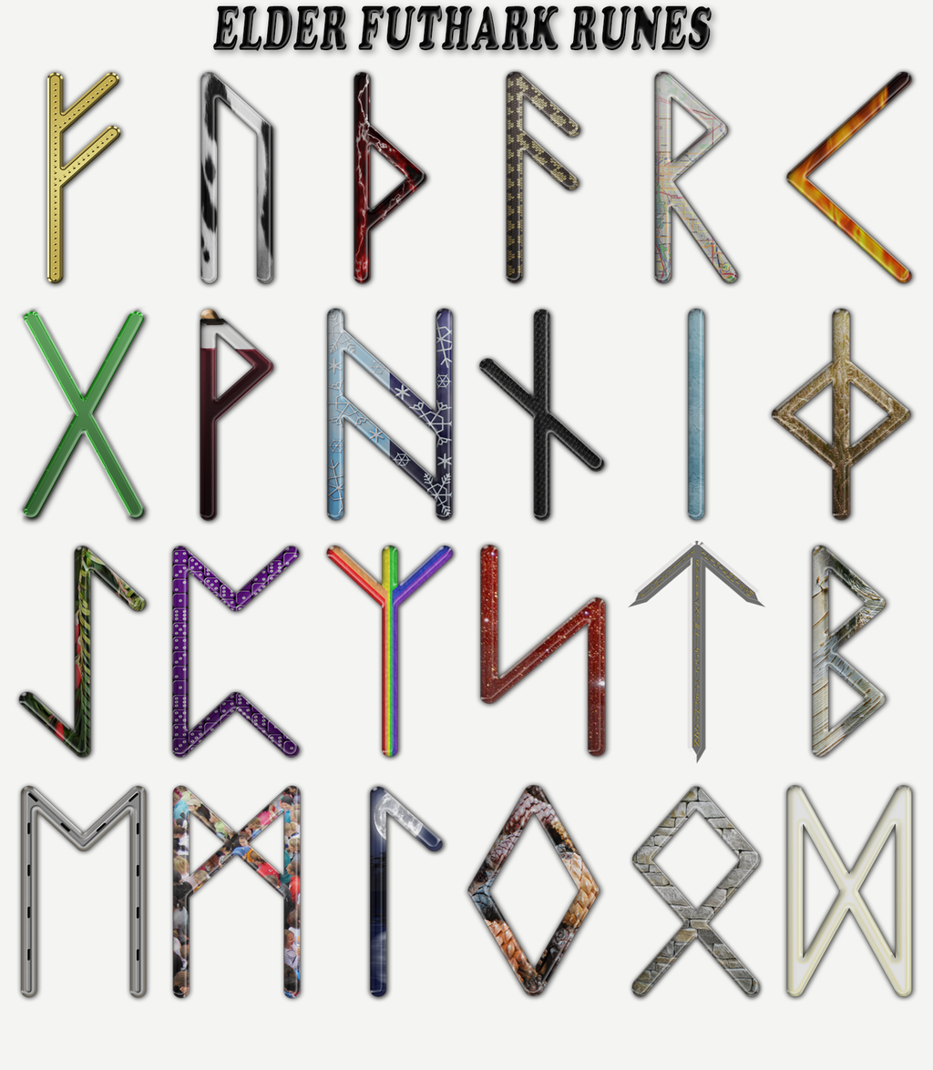 Elder Futhark Runes by lovemystarfire on DeviantArt