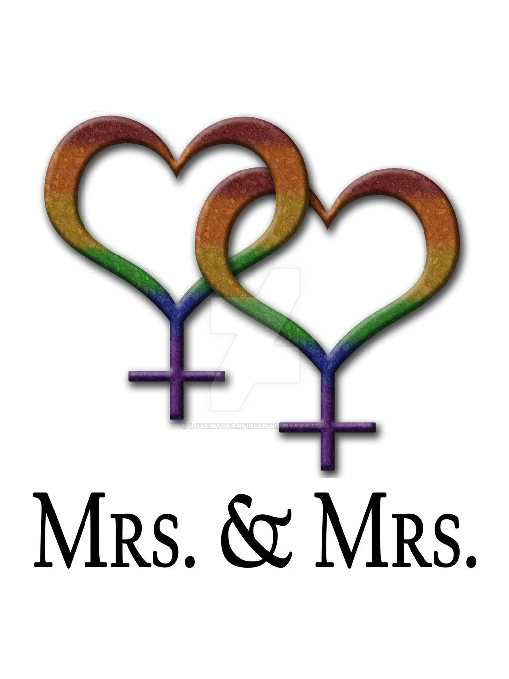 Mrs. and Mrs. Lesbian Pride