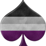 Asexual Pride Spade Symbol